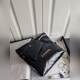 Склад в наличии, размер 35 см, версия с чипом, Chanel, кожа с мас