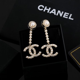 Chanel серьги-гвоздики, точная копия оригинала, высококачественна