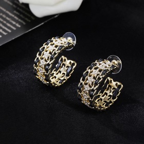 Новые серьги CHANEL, качество 1：1, серия Chanel Goose, классическ
