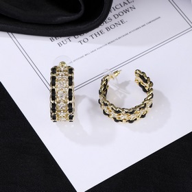 Новые серьги CHANEL, качество 1：1, серия Chanel Goose, классическ