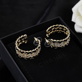 Новые серьги CHANEL, качество 1：1, серия Chanel Goose, классическ