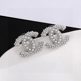 Chanel серьги-гвоздики, точная копия оригинала, высококачественна
