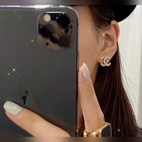 Серьги Chanel. Роскошный стиль. Величественная красота. Известный