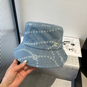 Джинсовая рыбацкая кепка Chanel, новая модель 2025 года, обхват г