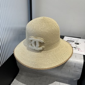 Новая шляпа Chanel, стиль знатной дамы, окружность головы 57 см.