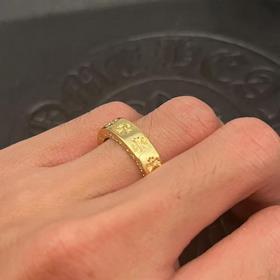CHROME HEARTS высококачественное кольцо Chrome Hearts 22K Forever