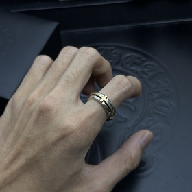 [Новинка]  Кольцо Chrome Hearts с поврежденным крестом S925 с л