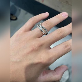Чокро Синдань Чо 3 кольца, новое серебряное кольцо, модный ретро-