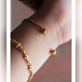 Chrome Hearts Крокс Сердце Браслет