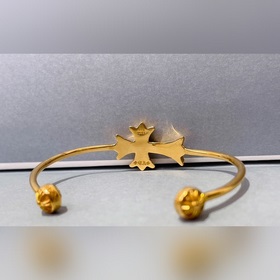 Chrome Hearts Крокс Сердце Браслет