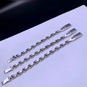Chrome Hearts, серебряный браслет с классическим элементом Rollin
