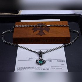 Новинка в продаже  Цепочка с буквами «Кро» в темном цвете [Букв