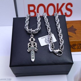 [Классический хит 2025 года]  Ожерелье Chrome Hearts, цепочка с
