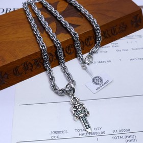 [Классический хит 2025 года]  Ожерелье Chrome Hearts, цепочка с