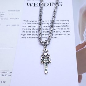 [Классический хит 2025 года]  Ожерелье Chrome Hearts, цепочка с