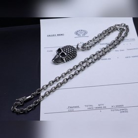 Цепочка с буквами «Кро» в темном цвете [буквенный бунт] Оригинал