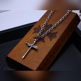 Цепочка с буквами «Кро» в темном цвете [буквенный бунт] Оригинал