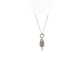 Подлинный ожерелье Chrome Hearts с классическим маленьким круглым