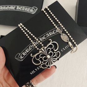 Ожерелье Chrome Hearts с бабочкой. Только Chrome Hearts может соз