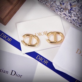 Новые серьги с буквами от Dior. Металлический блеск буквами привл