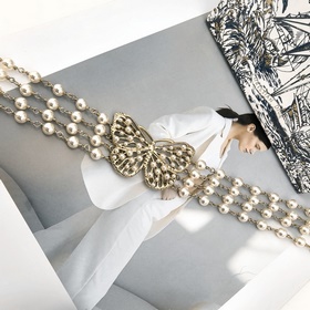 Многослойное колье Dior, новая модель в продаже, необыкновенно кр