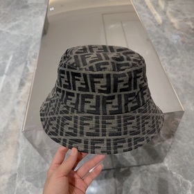 FENDI Fendi Рыбацкая кепка с логотипом, рыбацкая кепка FD с логот