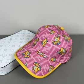 FENDI Фенди Бейсболка из серии Old Flower Классическая модель FF,