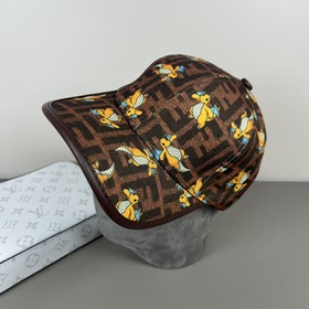 FENDI Фенди Бейсболка из серии Old Flower Классическая модель FF,