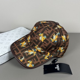 FENDI Фенди Бейсболка из серии Old Flower Классическая модель FF,