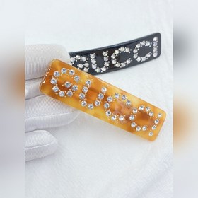 Gucci Резиновые заколки с бриллиантами. Модный и универсальный ди