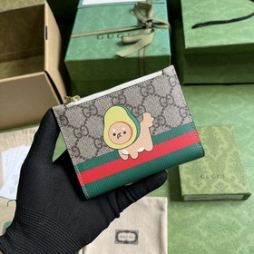 Новый длинный кошелек GG с принтом животных. Работы американской