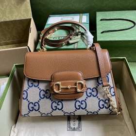 Средняя сумка из серии Gucci Horsebit 1955. Серия Gucci Horsebit