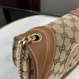 Новая модель Мини-сумка через плечо из серии Gucci Blondie Новая 