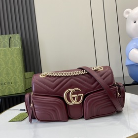 Новинка Маленькая сумка с множеством карманов из серии GG Marmont