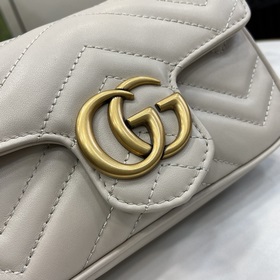 Оригинальная кожа Новинка Сумка GG Marmont серии ultra mini. Эта 