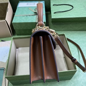 Сумка Ophidia Super Double G, UKMBG 8480. Уникальный узор Double 