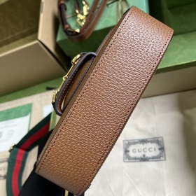 Оригинальная кожаная сумка-седло из серии «Aria» от Gucci предста