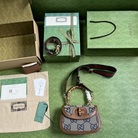 Сумка Gucci Bamboo 1947 из серии Bamboo — это классический элемен