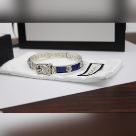 Браслет Gucci с застежкой виде головы тигра Внутренний диаметр： 5