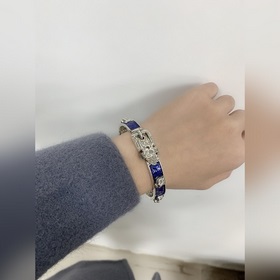 Браслет Gucci с застежкой виде головы тигра Внутренний диаметр： 5
