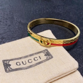 Браслет Gucci с двойным логотипом G, сверхпрочный, блестящий, с п