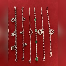 Коллекция браслетов Gucci Коллекция серебряных браслетов Gucci; П