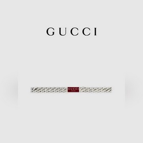 GUCCI Trademark серия эмалевых браслетов с цепочкой, размер 18-20