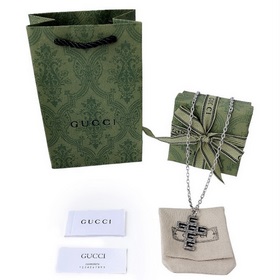 GUCCI G-Cube крест-кулон в стиле ретро, серебристый, для пар, экс