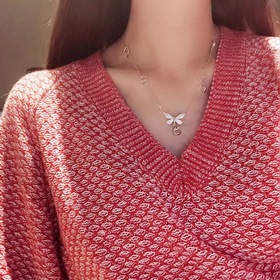 GUCCI Новое колье с бабочкой. Оригинальный высококачественный акс
