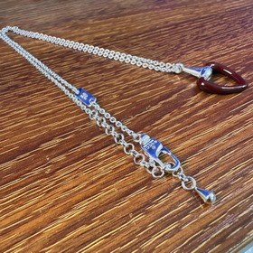 GUCCI Gucci Heart серия кулон-колье [Анкора красный]