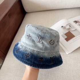 Louis Vuitton LV, джинсовая ткань, модель, которую можно носить в