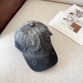 Louis Vuitton LV, джинсовая ткань, модель, которую можно носить в