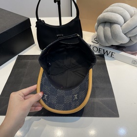 LV Louis Vuitton Джинсовая бейсболка Очень свежая ковбойская бейс
