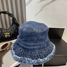LouiVuittonLV Louis Vuitton Новая модель джинсовой рыбацкой кепки
